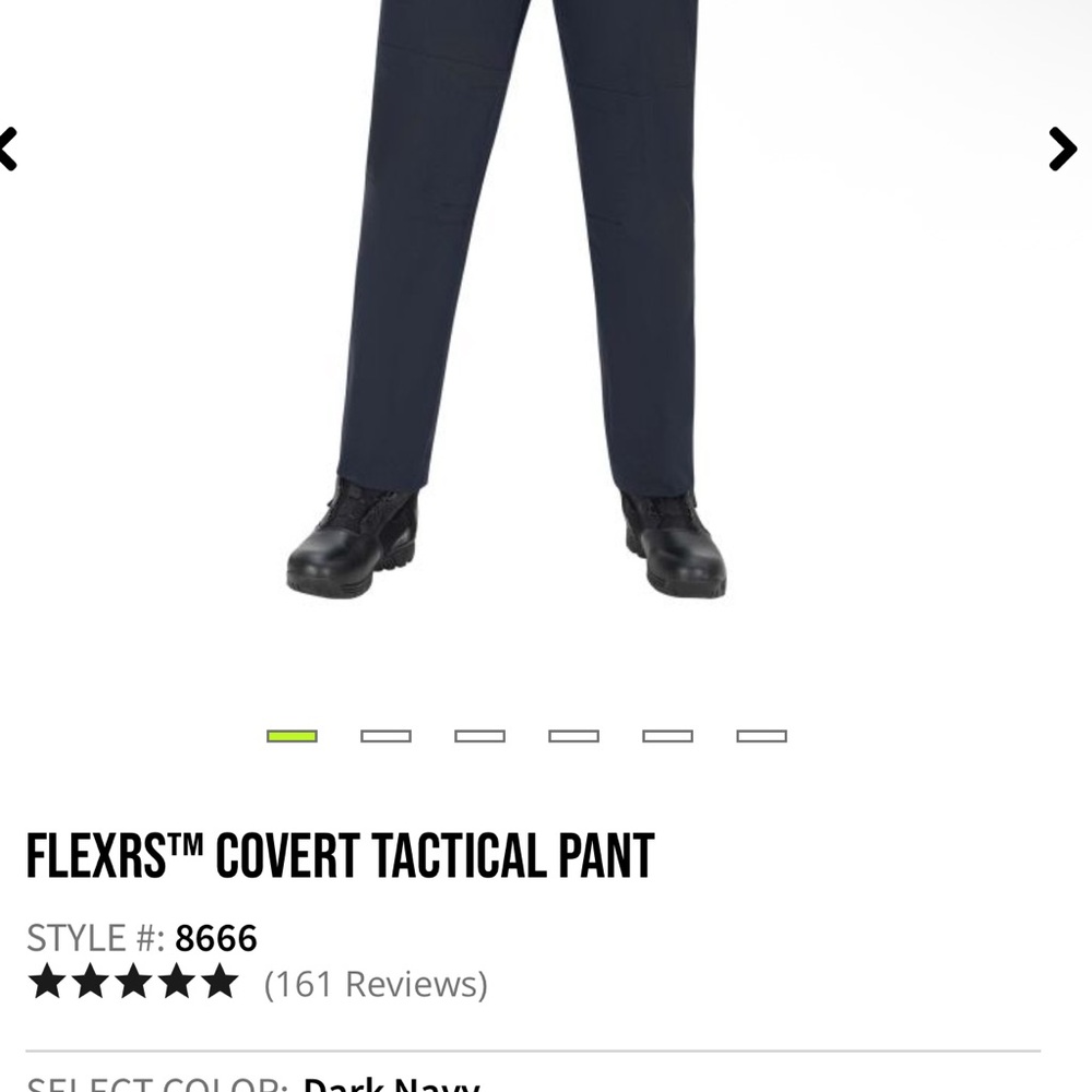 Blauer Tactical Pant in Dark Navy (2 pairs available) 34R